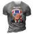 Happy Easter Confused Joe Biden 4Th Of July Funny 3D Print Casual Tshirt Grey