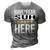 Have No Fear Suh Is Here Name 3D Print Casual Tshirt Grey