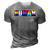 Human Lgbt Flag Gay Pride Month Transgender 3D Print Casual Tshirt Grey