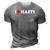I Love Haiti - Red Heart 3D Print Casual Tshirt Grey