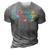 I Love You All Class Dismissed Tie Dye Last Day Of School 3D Print Casual Tshirt Grey