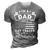 Im A Dad And Day Trader Funny Fathers Day & 4Th Of July 3D Print Casual Tshirt Grey