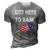 Just Here To Bang 4Th July American Flag - Independence Day 3D Print Casual Tshirt Grey