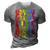 Kindness Equality Love Lgbtq Rainbow Flag Gay Pride Month 3D Print Casual Tshirt Grey