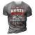 Korte Name Shirt Korte Family Name V2 3D Print Casual Tshirt Grey