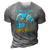 Leveling Up To Big Bro Again Gaming Lovers Vintage 3D Print Casual Tshirt Grey