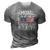 Mens Home Of The Free Because Of The Brave Proud Veteran Soldier 3D Print Casual Tshirt Grey