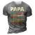 Mens Papa Man Myth Legend Since November 1974 47Th Birthday Vintage 3D Print Casual Tshirt Grey