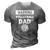 Mens Warning Volleyball Dad Yell Funny Sports Fan Daddy Papa Men 3D Print Casual Tshirt Grey