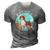 My Best Friend Is A Curious Beagle Gift For Women Men Kids 3D Print Casual Tshirt Grey