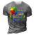 Rainbow Sunflower Love Is Love Lgbt Gay Lesbian Pride  V2 3D Print Casual Tshirt Grey