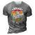 Relax The Drummer Is Here Drummers 3D Print Casual Tshirt Grey