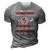 Two Defining Forces Jesus Christ & The American Veteran 3D Print Casual Tshirt Grey