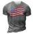 Womens Butterflies American Flag 4Th Of July Usa Butterfly Flag 3D Print Casual Tshirt Grey