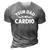 Your Dad Is My Cardio S Fathers Day Womens Mens Kids 3D Print Casual Tshirt Grey