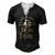 Dads With Tattoos And Beards Men's Henley T-Shirt Black