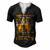 Father Grandpa Mens I Didnt Set Out To Be A Single Father To Be The Best Dad73 Family Dad Men's Henley Button-Down 3D Print T-shirt Black
