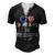 Mens The Man Behind The Firecraker 4Th Of July Pregnancy Dad Men's Henley T-Shirt Black