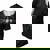 Top Grandpa Birthday Gun Jet Fathers Day 80S Dad Men's Henley T-Shirt Black