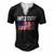 United States Flag Cool Usa American Flags Top Tee Men's Henley T-Shirt Black
