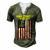 Aircraft Carrier Uss Nimitz Cvn-68 Veterans Day Father Day T-Shirt Men's Henley Button-Down 3D Print T-shirt Green