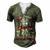 All I Need Is Jesus And Jiu Sitsu Combat Sport Dd Men's Henley Button-Down 3D Print T-shirt Green