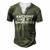 Awesome Like My Daughter Fathers Day Dad Joke Men's Henley T-Shirt Green