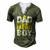 Dad Of The Bday Boy Construction Bday Party Hat Men Men's Henley T-Shirt Green