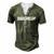 Dadchelor Fathers Day Bachelor Men's Henley T-Shirt Green
