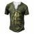 Dads With Tattoos And Beards Men's Henley T-Shirt Green