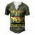 Father Grandpa And Grandson Best Partners In Crime For Life 113 Family Dad Men's Henley Button-Down 3D Print T-shirt Green