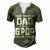 G Pop Grandpa I Have Two Titles Dad And G Pop Men's Henley T-Shirt Green