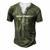 Government Very Bad Would Not Recommend Men's Henley T-Shirt Green