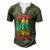 I Have The Best Dad Ever Men's Henley Button-Down 3D Print T-shirt Green