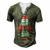 Mens My Favorite People Call Me Pop Fathers Day Men's Henley Button-Down 3D Print T-shirt Green