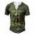 My Boyfriend Wears Combat Boots Proud Military Girlfriend T-Shirt Men's Henley Button-Down 3D Print T-shirt Green
