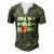 Mens One In A Melon Daddy Watermelon Dad Fathers Day Men's Henley T-Shirt Green