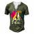 Pansexual Beagle Rainbow Heart Pride Lgbt Dog Lover 56 Beagle Dog Men's Henley T-Shirt Green