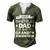 Mens I Have Two Titles Dad And Grandpa Fathers Day For Daddy Men's Henley T-Shirt Green