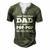 Mens I Have Two Titles Dad And Pop-Pop And I Rock Them Both Men's Henley T-Shirt Green