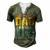 I Have Two Titles Dad And Uncle Father’S Day V2 Men's Henley T-Shirt Green