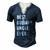 Mens Best Grumpy Uncle Ever Grouchy Uncle Men's Henley T-Shirt Navy Blue