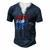 Coolest Pop Ever Ice Cream America 4Th Of July Men's Henley T-Shirt Navy Blue