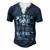 Im A Dad And Barber Fathers Day & 4Th Of July Men's Henley T-Shirt Navy Blue