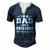 Im A Dad And A Preacher Nothing Scares Me Men Men's Henley T-Shirt Navy Blue
