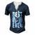 Mens Dads Birthday Fathers Day Best Dad Ever Men's Henley T-Shirt Navy Blue