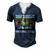 Dear Dad Great Job Were Awesome Thank You Men's Henley T-Shirt Navy Blue