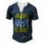 Easily Distracted By Ropes & Carabiners Rock Climbing Men's Henley T-Shirt Navy Blue
