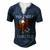 Are You Free Tonight 4Th Of July American Dabbing Bald Eagle Men's Henley T-Shirt Navy Blue