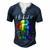 I Licked It So Its Mine Lesbian Gay Pride Lgbt Flag Men's Henley T-Shirt Navy Blue